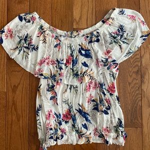 Off the shoulder top